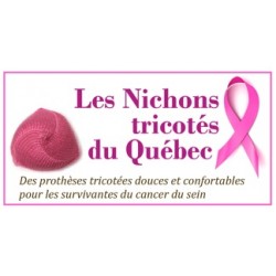 Tricote et Placote pour les les Nichons tricotés du Québec- Groupe #6